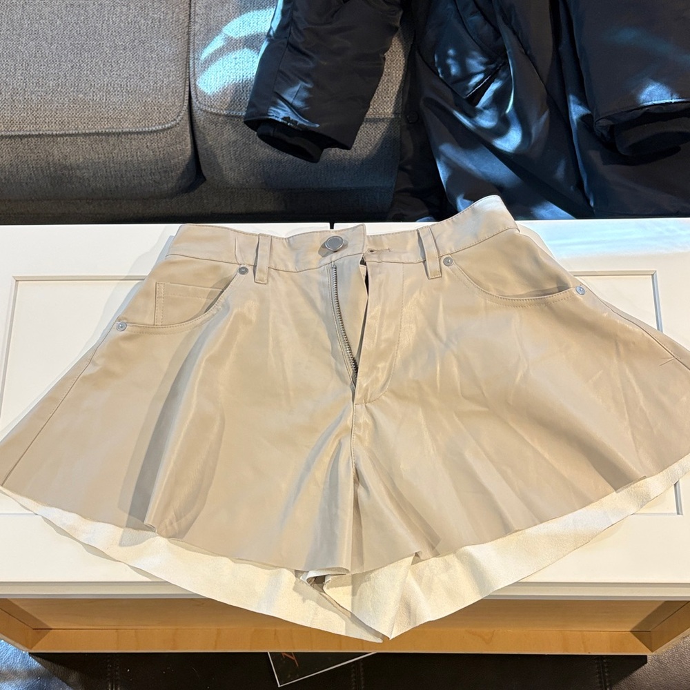 Women’s Cream A-Line Shorts